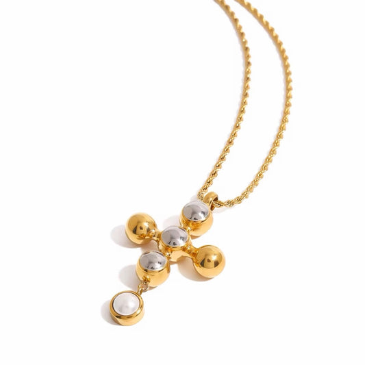 Imperial Cross Necklace