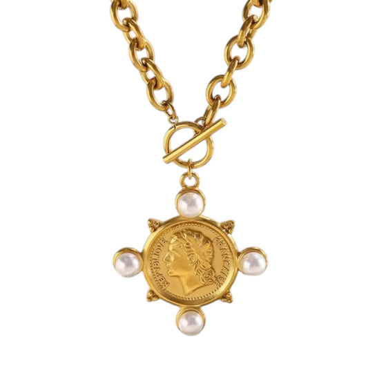 Vintage Coin Necklace