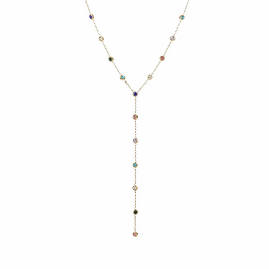 Lariat Multicolor Necklace
