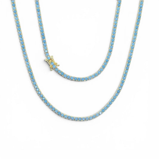 Santorini Blue Necklace