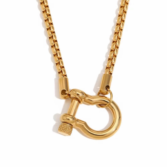 Luxe Lock Necklace