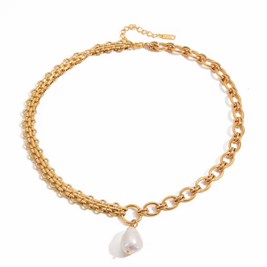 Baroque Pearl Necklace