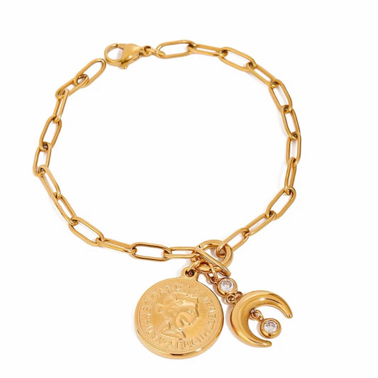 Moon Light Coin Bracelets